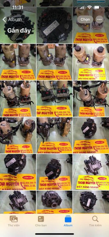 Phụ tùng ô tô Thoại Nguyễn Hà Nội