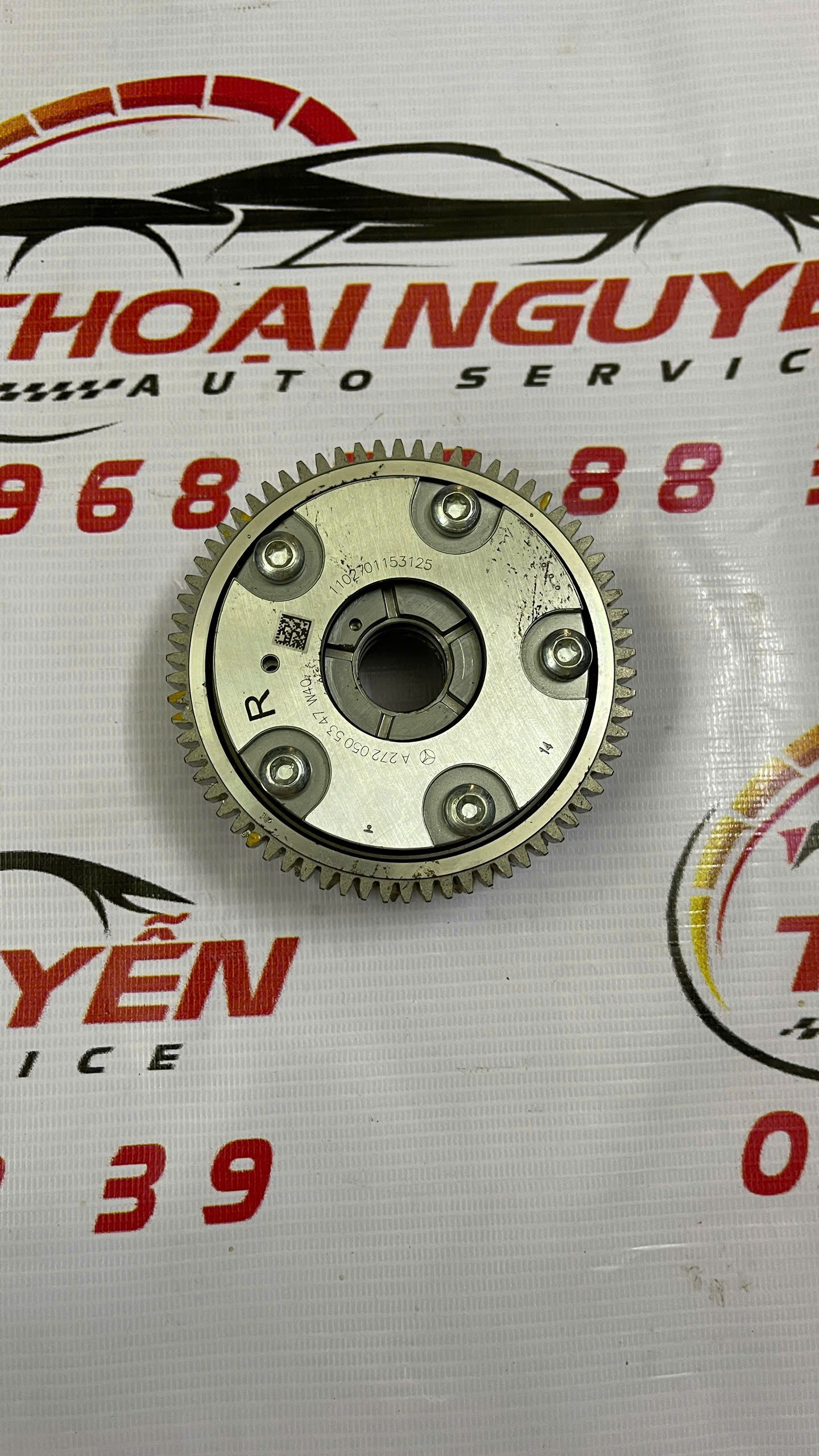 Bánh răng cam Mercedes W203 W204 W211 mã A2720505347